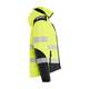 BLÅKLÄDER naisten highvis softshell-takki kevyesti topattu huomiokelt./musta